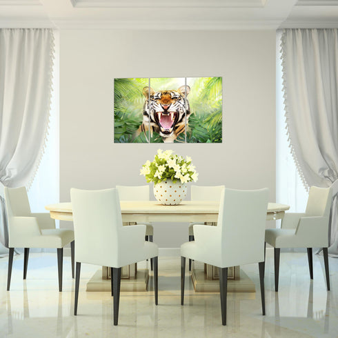 Wandbilder Wohnzimmer XXL Tieger Abstrakt Moderne Bilder Tiere